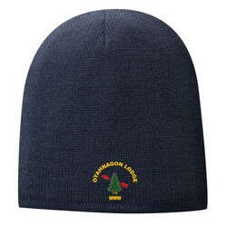 CP91L - B101E002 - EMB - Fleece Lined Beanie